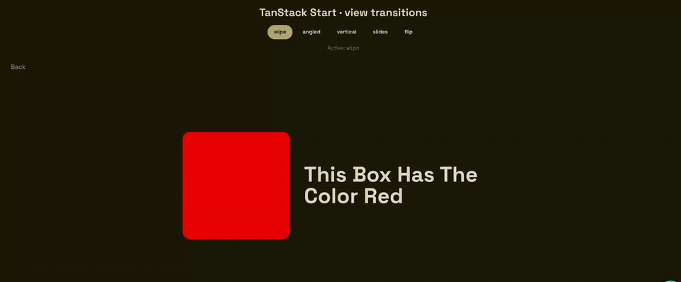 nextjs-vs-tanstack-view traisitions